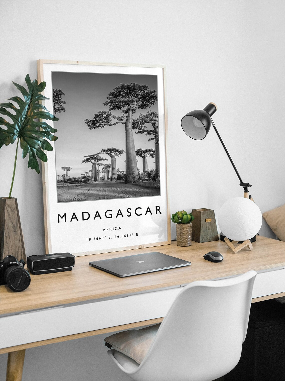 Madagascar Travel Poster, African Art Print - Image 2