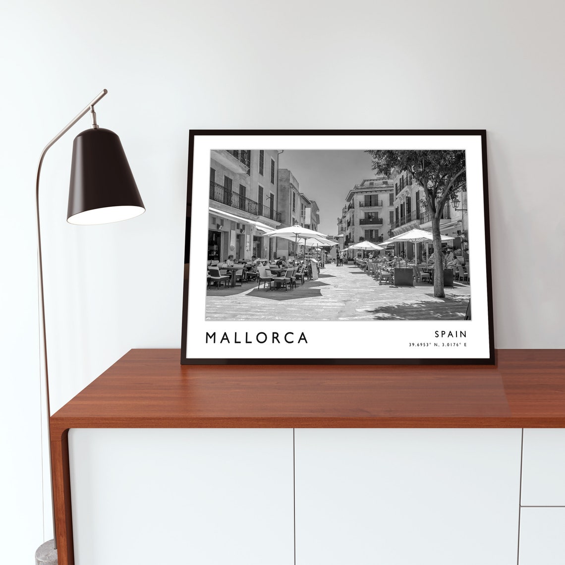 Majorca Travel Print Majorca Travel Poster Spain Travel Print Spain Travel Art Travel Poster Black And White Travel Gift A1a2a3a4 - Image 3
