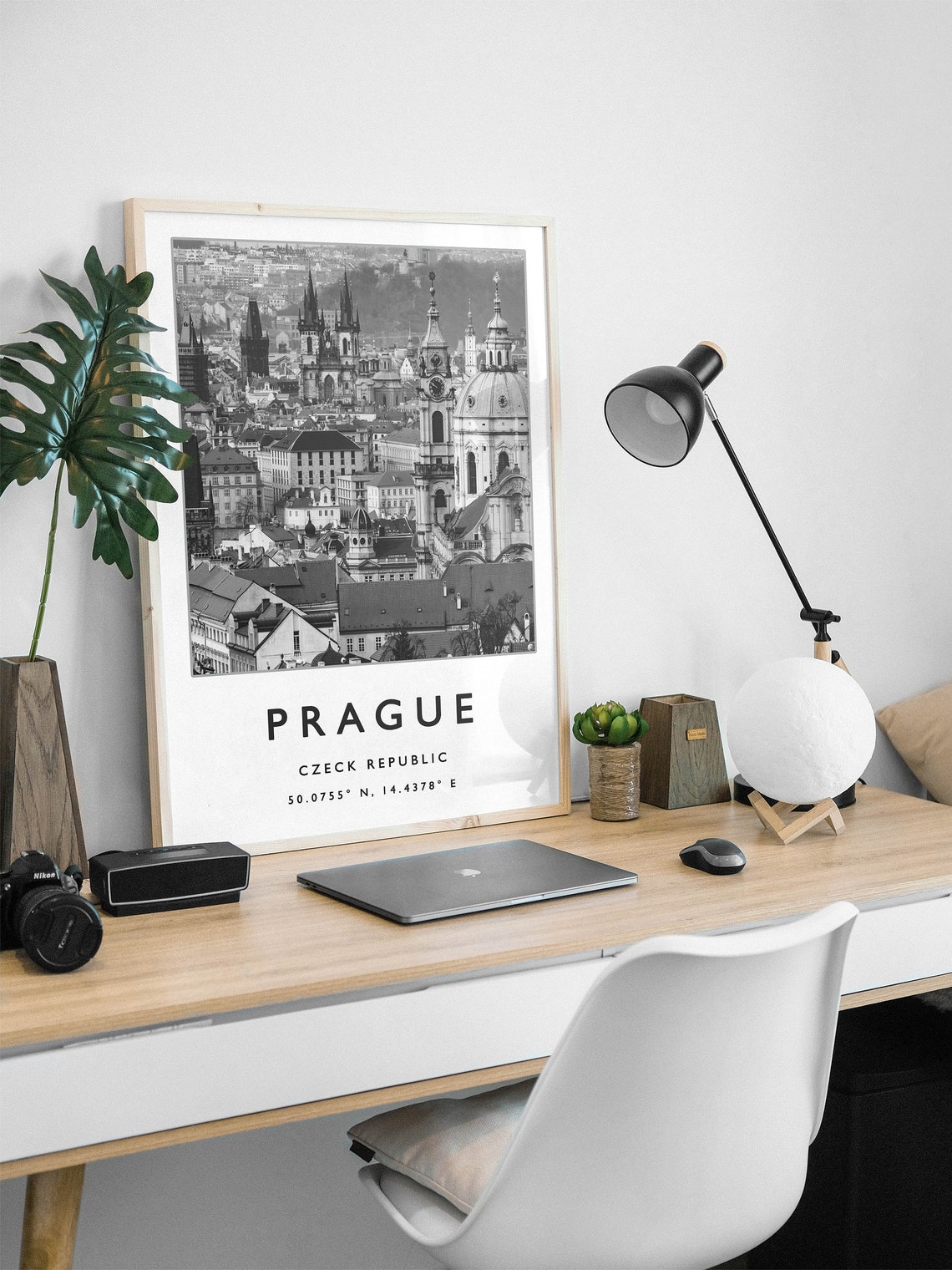 Prague Travel Print Prague Travel Poster Czech Republic Travel Poster European Travel Art Print Photographic Wall Art Travel Print - Image 2