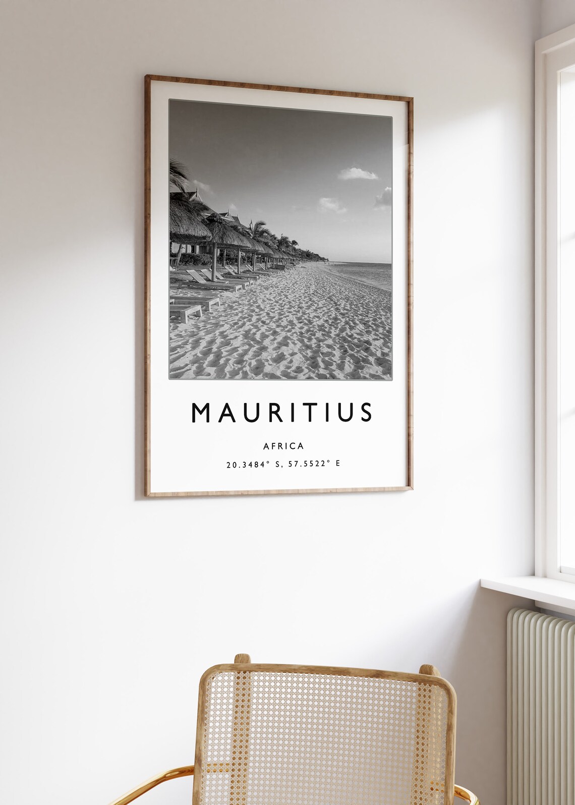 Mauritius Travel Poster, Africa Travel Art Print - Image 3