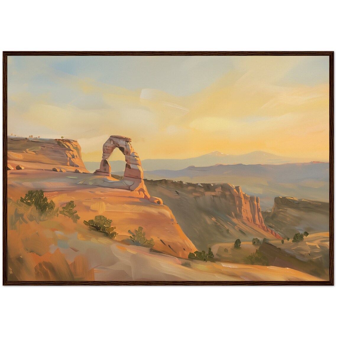 Arches National Park, Rustic Utah Art Print