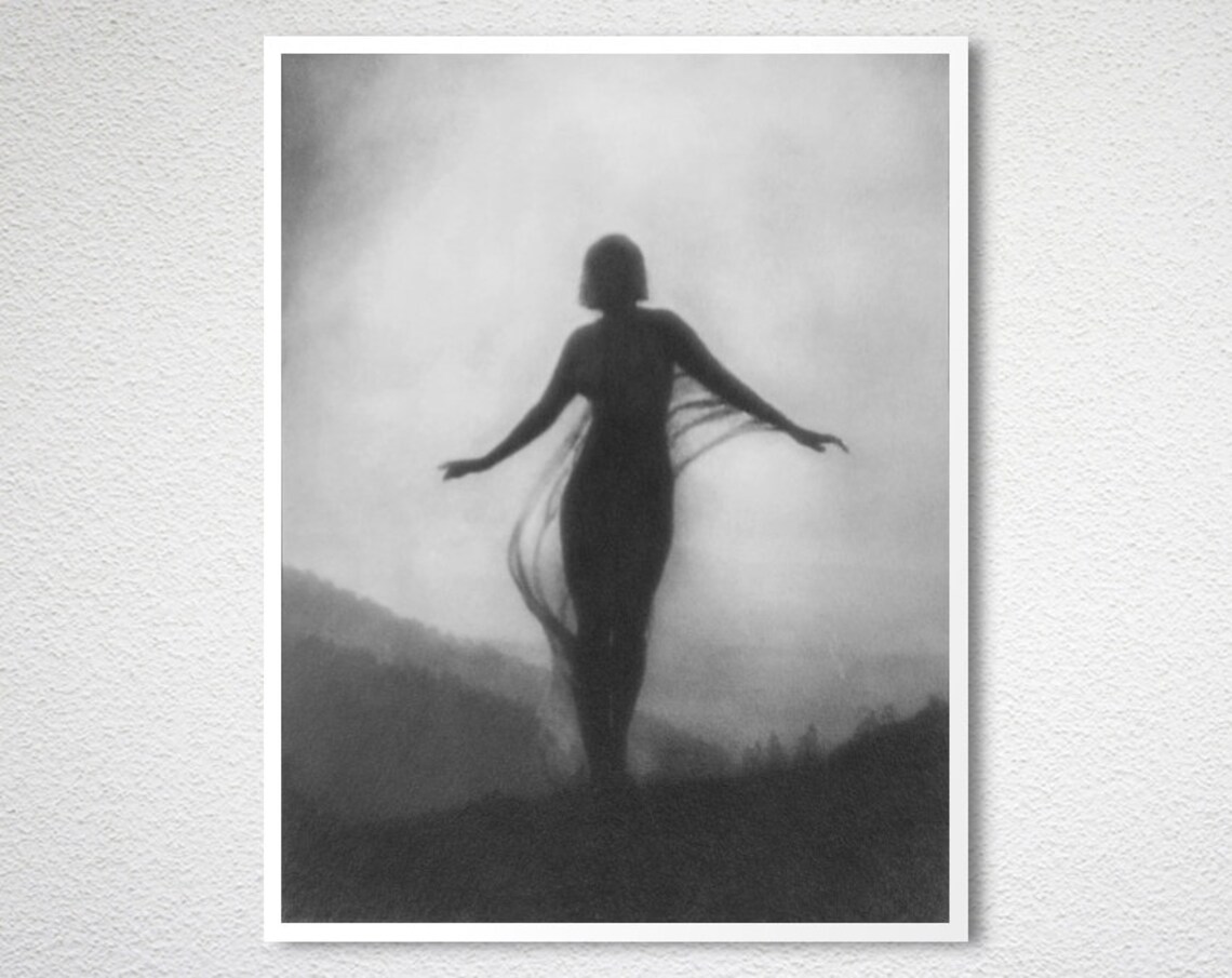 The Breeze by Anne Brigman Vintage Photography Art Print - Image 2