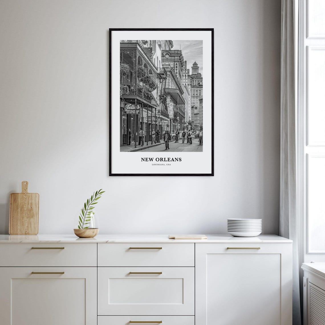New Orleans Wall Art No 1 New Orleans Wall Decor New Orleans Poster New Orleans Home Decor New Orleans Travel Gift New Orleans Travel - Image 2