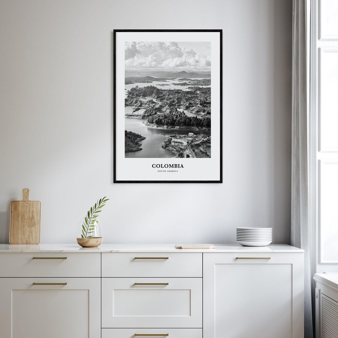 Colombia Wall Art No 2 Colombia Wall Decor Colombia Poster Colombia Home Decor Colombia Travel Gift Colombia Travel Print - Image 2