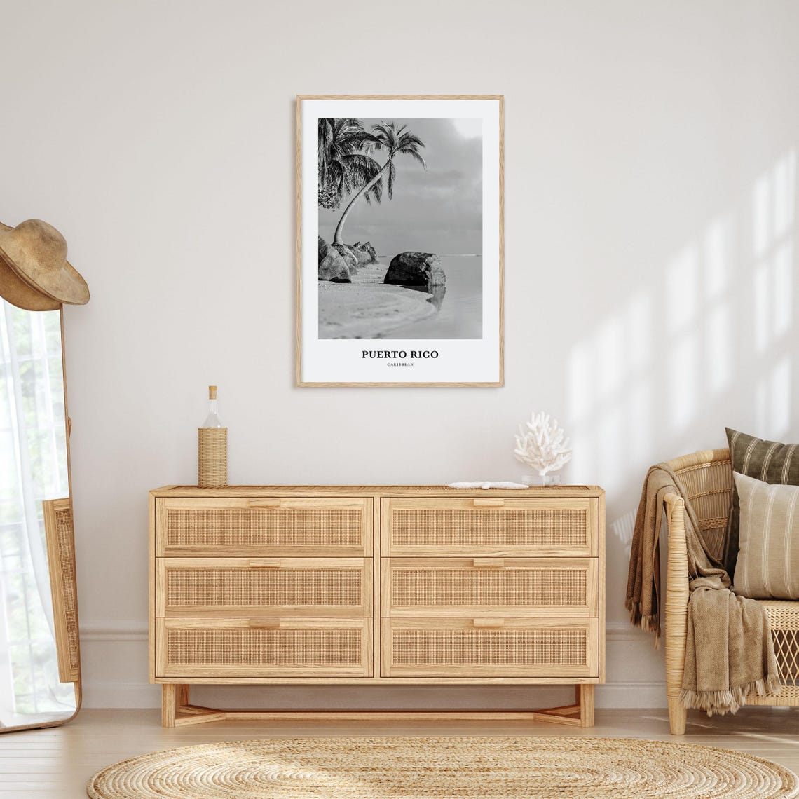 Puerto Rico Wall Art No 1 Puerto Rico Wall Decor Puerto Rico Poster Puerto Rico Home Decor Puerto Rico Travel Gift Puerto Rico Travel - Image 3