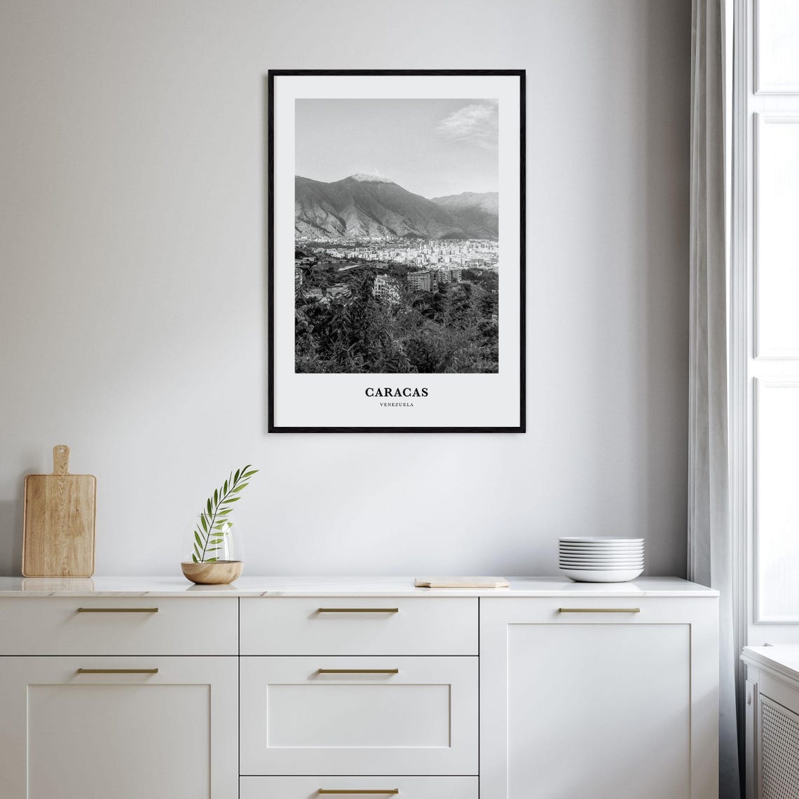 Caracas Wall Art No 1 Caracas Wall Decor Caracas Poster Caracas Home Decor Caracas Travel Gift Caracas Travel Print - Image 2
