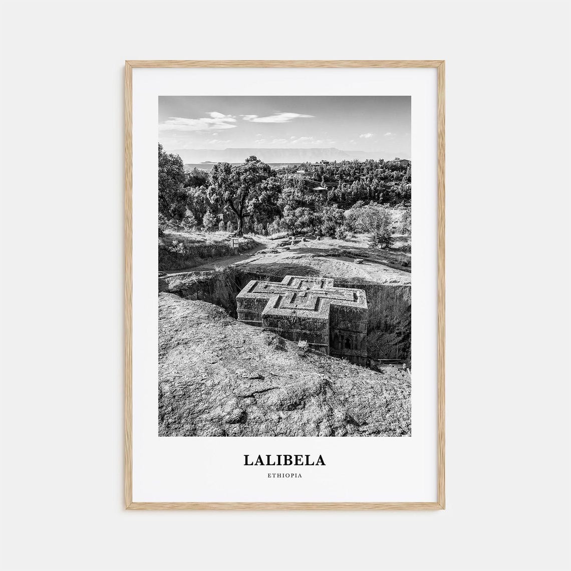 Lalibela Wall Art Lalibela Wall Decor Lalibela Poster Lalibela Home Decor Lalibela Travel Gift Lalibela Travel Print