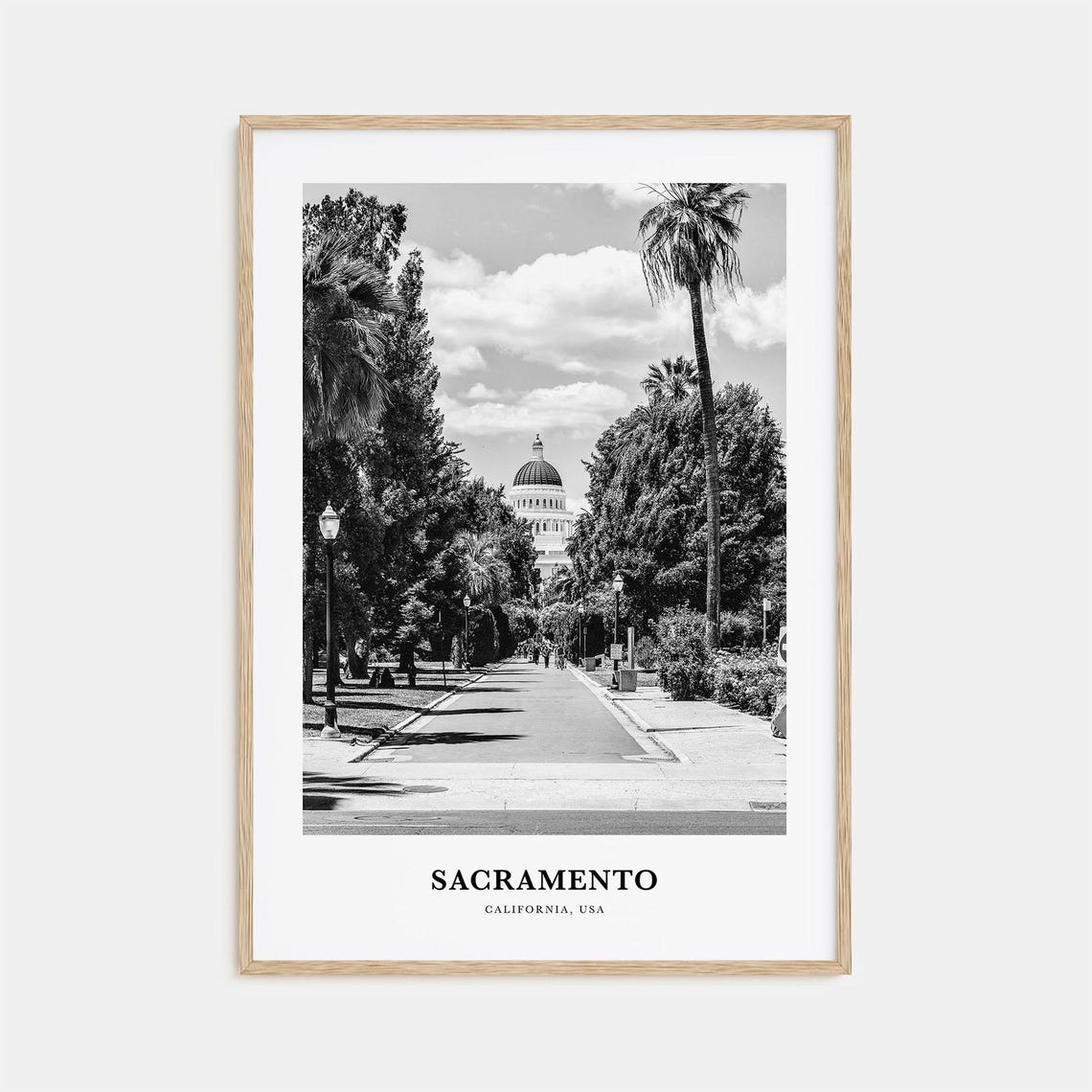 Sacramento Wall Art No 2 Sacramento Wall Decor Sacramento Poster Sacramento Home Decor Sacramento Travel Gift Sacramento Travel Print