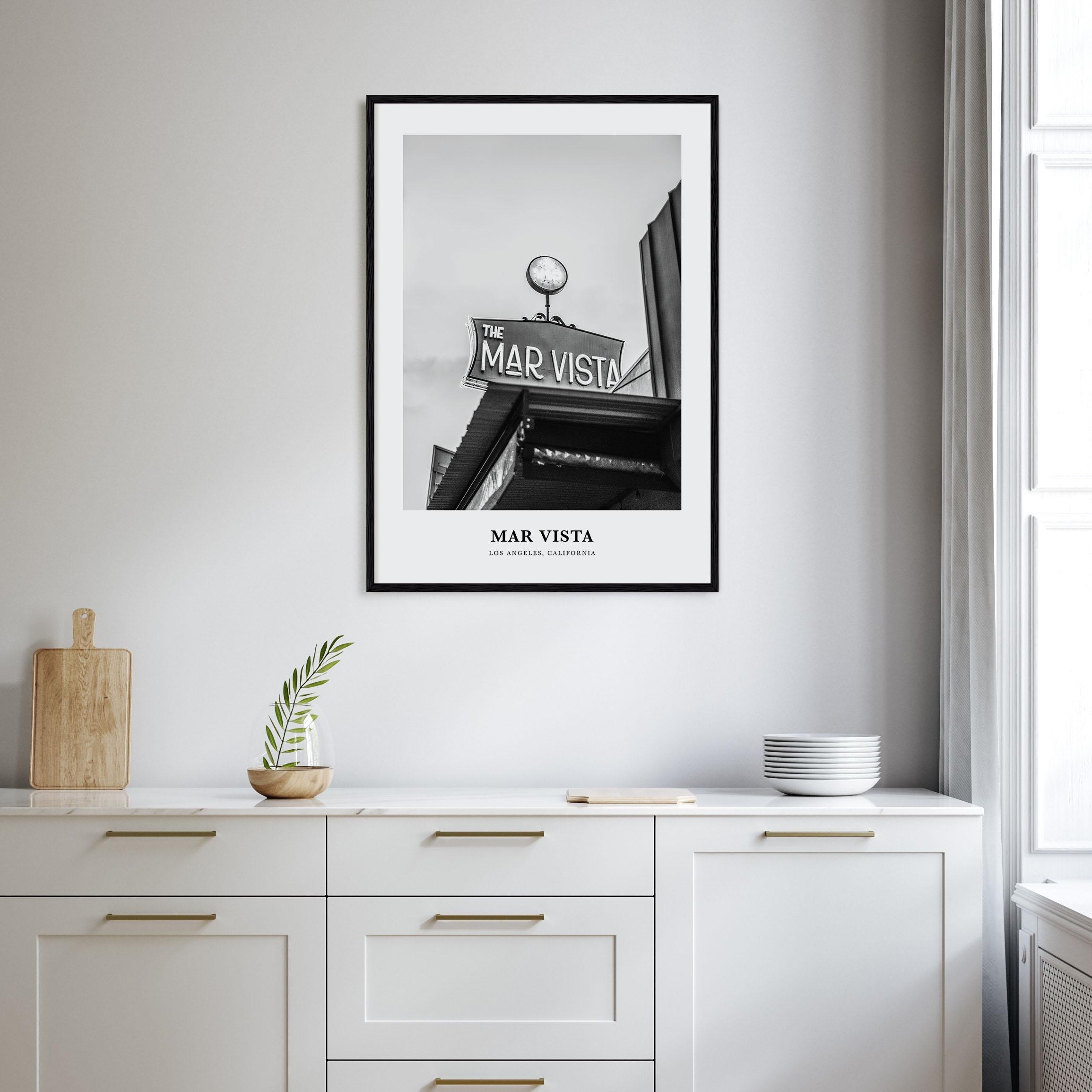 Mar Vista Los Angeles Vintage Marquee Sign Street Travel Art Poster - Image 2