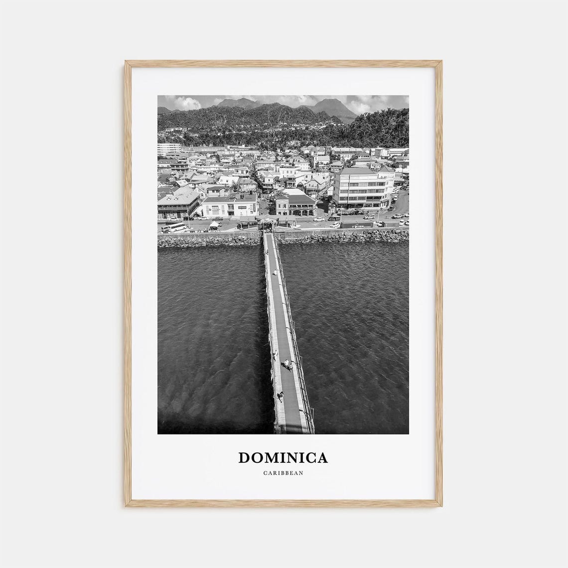 Dominica Wall Art Dominica Wall Decor Dominica Poster Dominica Home Decor Dominica Travel Gift Dominica Travel Print
