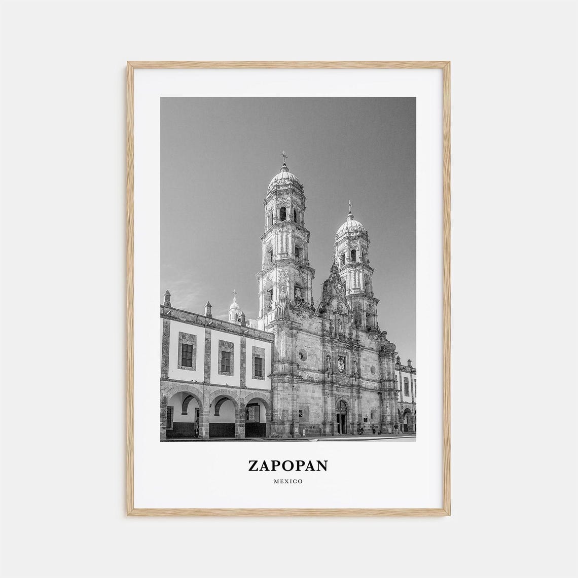 Zapopan Wall Art Zapopan Wall Decor Zapopan Poster Zapopan Home Decor Zapopan Travel Gift Zapopan Travel Print