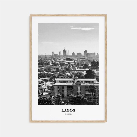 Lagos Wall Art Nigeria No 1 Lagos Wall Decor Lagos Poster Lagos Home Decor Lagos Travel Gift Lagos Travel Print