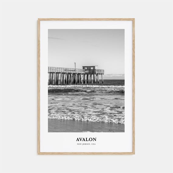 Avalon Wall Art New Jersey Avalon Wall Decor Avalon Poster Avalon Home Decor Avalon Travel Gift Avalon Travel Print