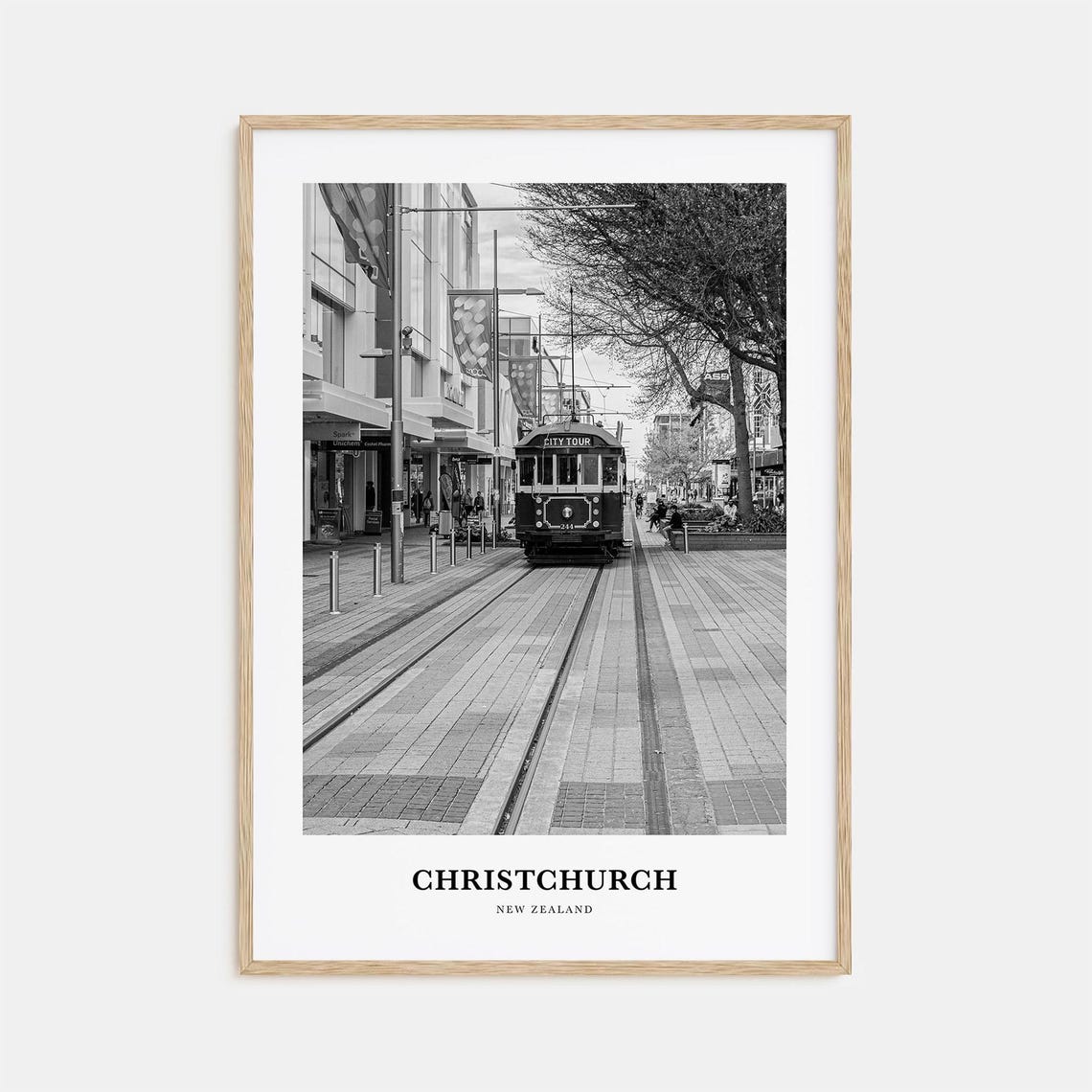 Christchurch Wall Art No 2 Christchurch Wall Decor Christchurch Poster Christchurch Home Decor Christchurch Travel Gift Travel Print