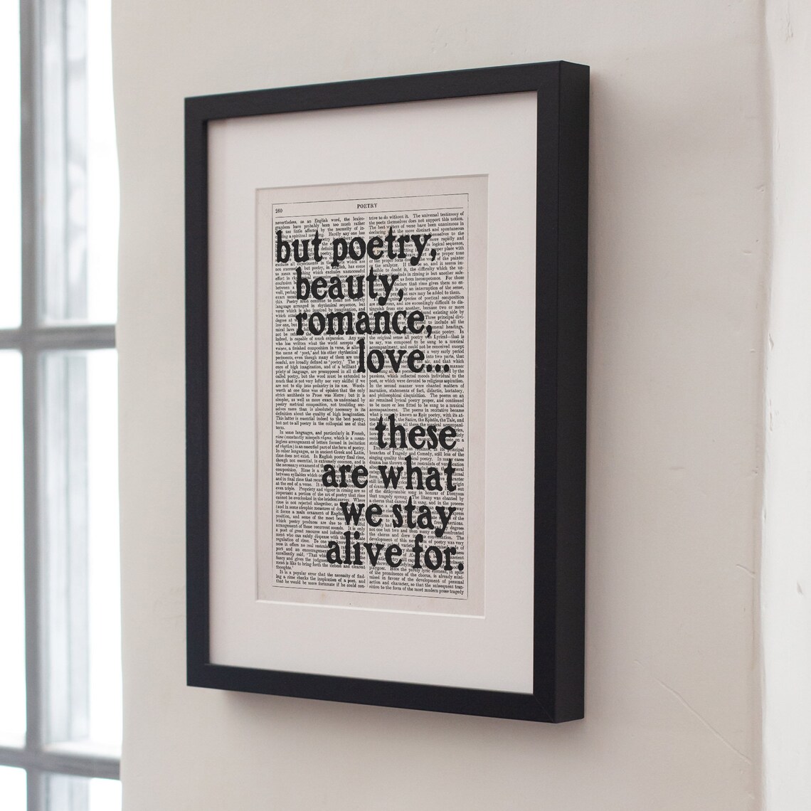 John Keating Quote, Dead Poets Society Poster Print - Image 4