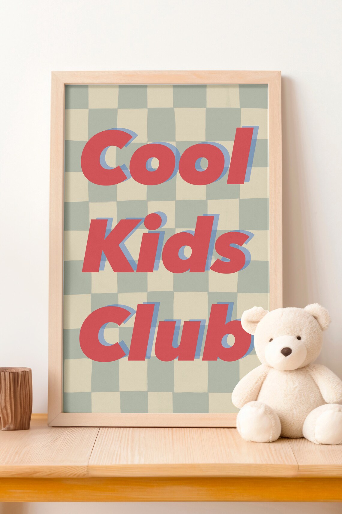 Inspirational Quote Retro Poster for Nursery Rooms - Image 2