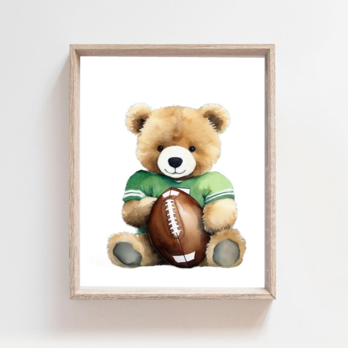 Football Nursery Art, Sport Decor for Children