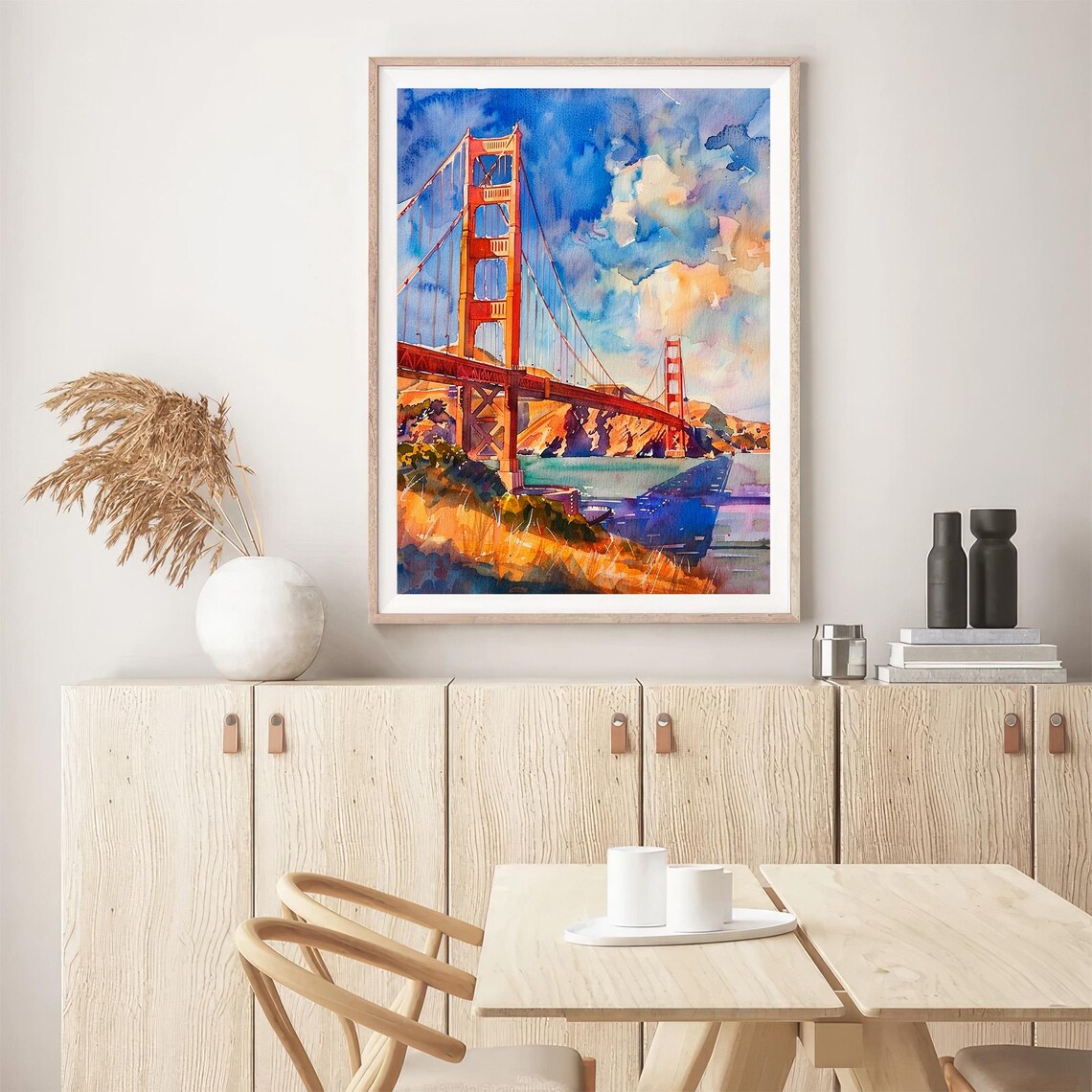 Golden Gate Bridge San Francisco Wall Art Print - Image 5