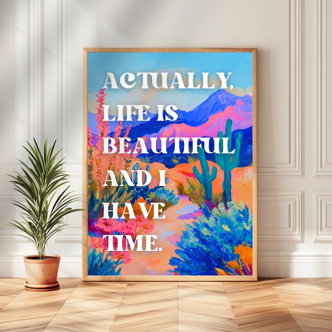 Actually Life Is Beautiful, No Butterflies Poster