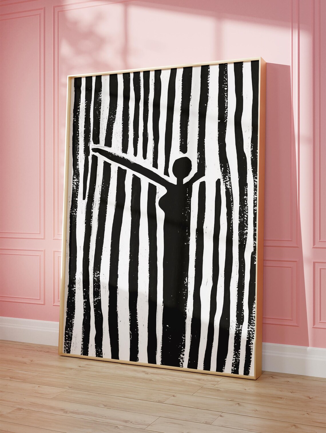 Abstract Silhouette, Minimalist Design Art Print - Image 4