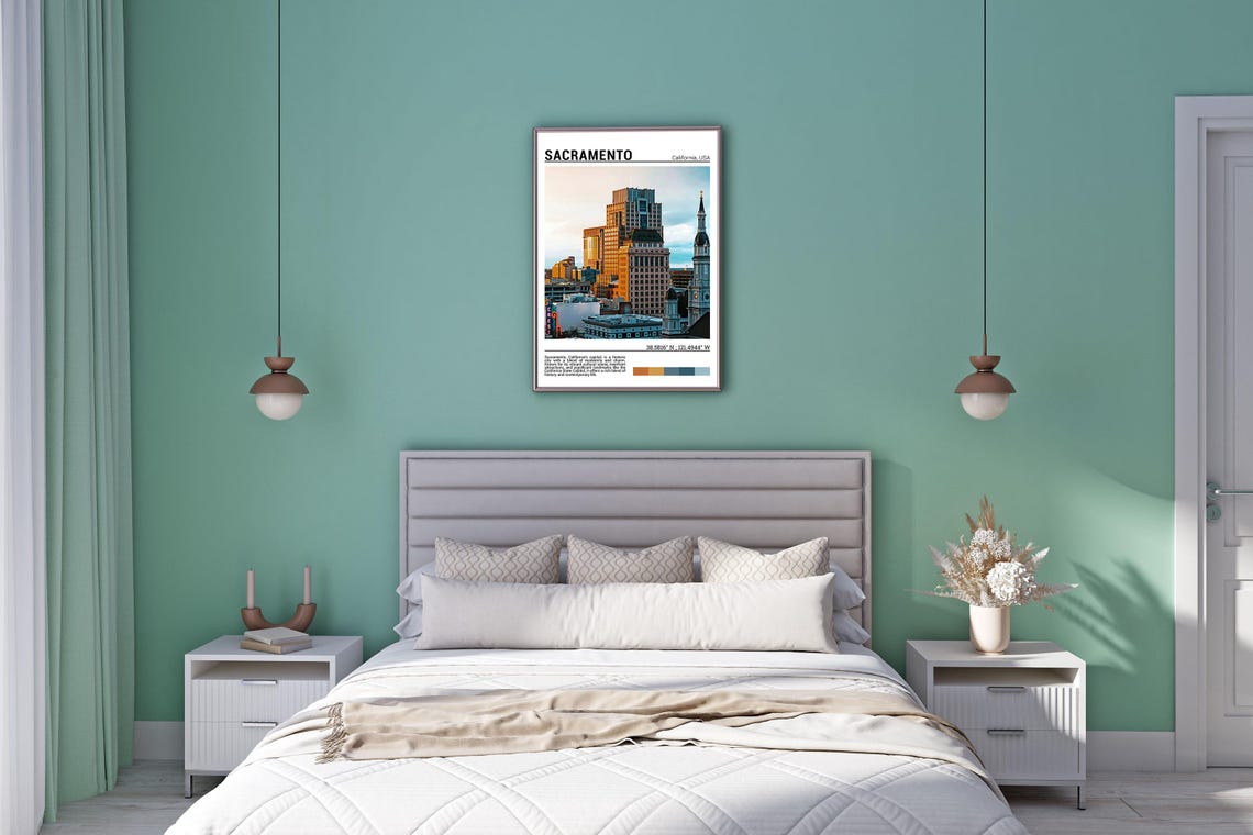 Sacramento Wall Art Sacramento Poster Print Sacramento Photography Sacramento Photo Sacramento Poster Wall Californiausa - Image 5