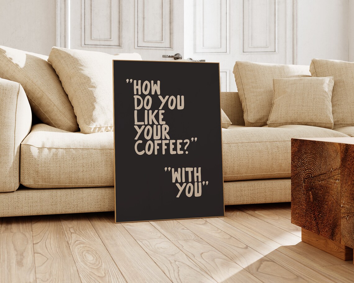 Coffee Wall Art, Espresso Print for Kitchen Walls - Image 2