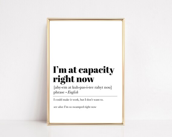 Home Office Wall Decor Definition Print Funny Home Office Decor Office Wall Art Minimal Office Art Wall Art