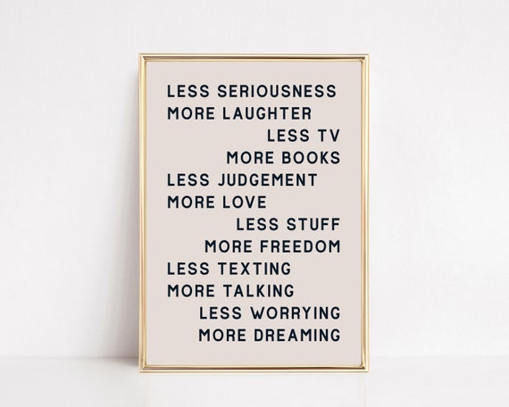 Positive Wall Art Inspirational Wall Art Neutral Wall Art Wall Art For Bedroom Gift For Her
