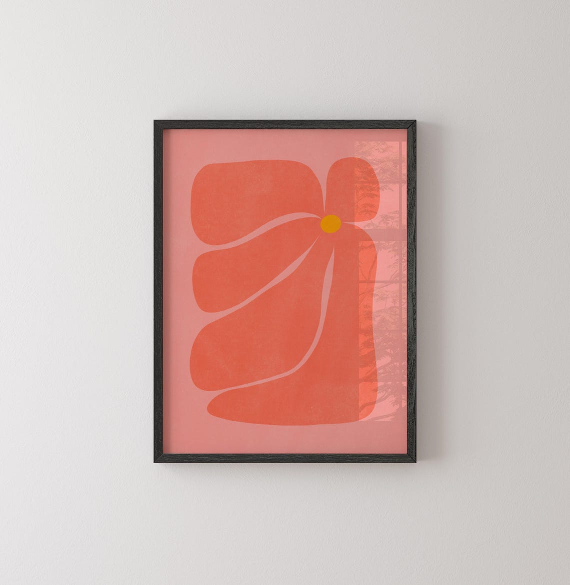 Bold Flower - Floral Art Print - Image 2