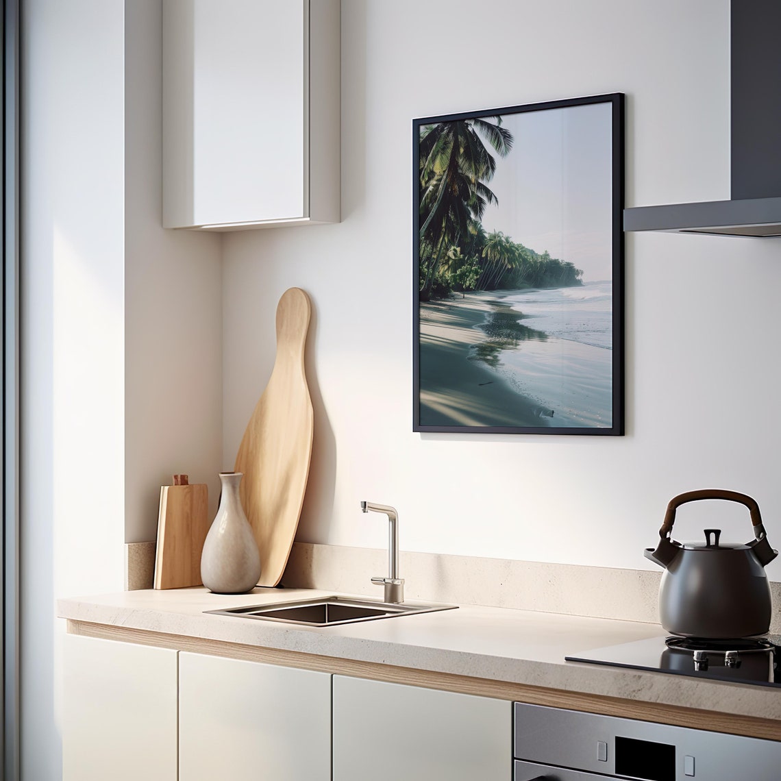 Tropical Beach - Contemporary Beach Art - Image 3