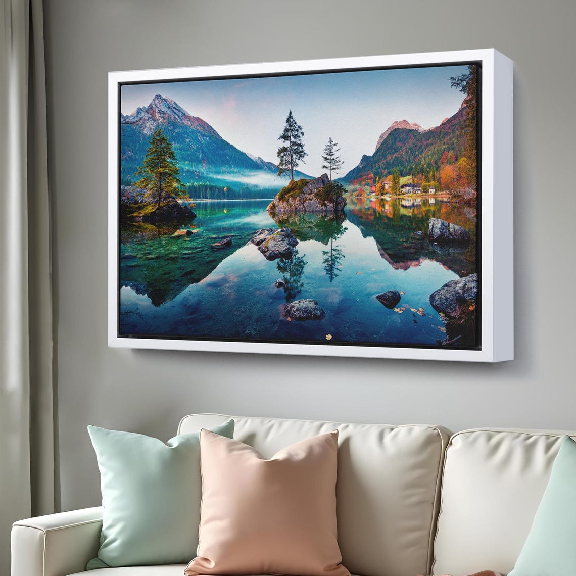 Hintersee Lake Germany Decorative Wall Art Nature Decor Nature Print Nature Wall Decor Nature Art - Image 3