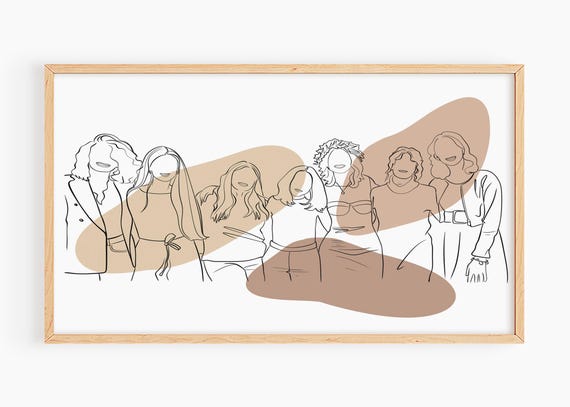 Custom Line Drawing From Photo Personalized Portrait Minimalist Line Art Personalized Gift For Him Line Art Illustration Print