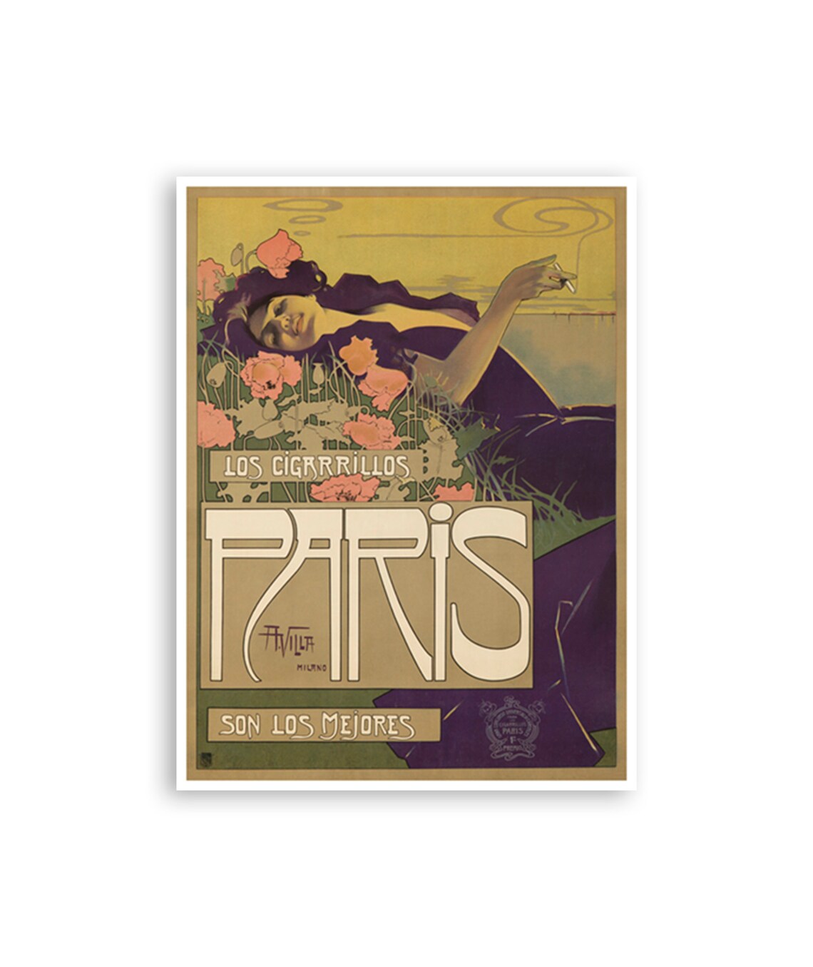 Paris Travel Poster, French Decor Art Print
