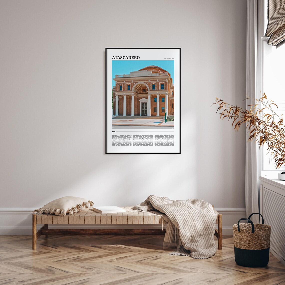 Atascadero Travel Poster, California Travel Poster - Image 4