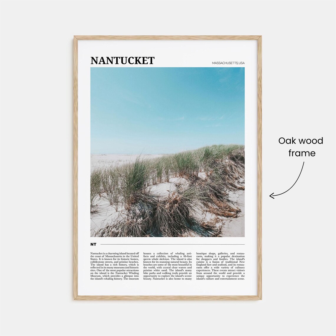 Nantucket Travel Poster, Massachusetts Wall Art - Image 3
