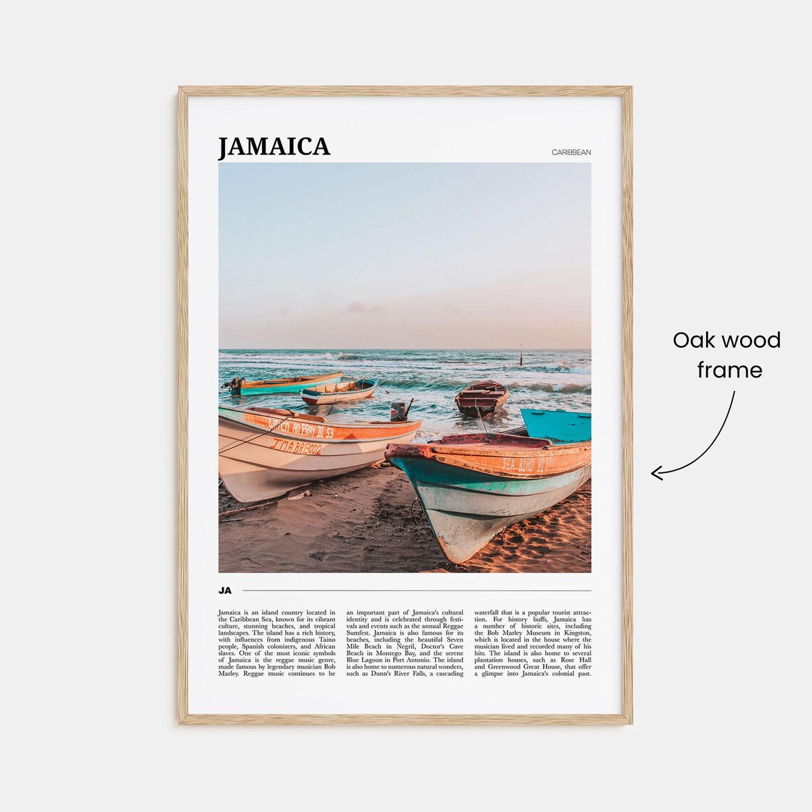 Jamaica Poster Print Caribbean Travel Poster - Image 3