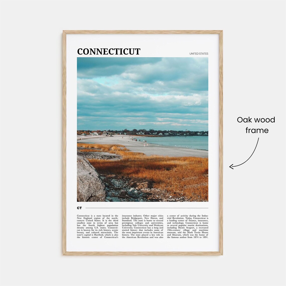 Connecticut Travel Poster No. 1, Travel Poster - Image 3