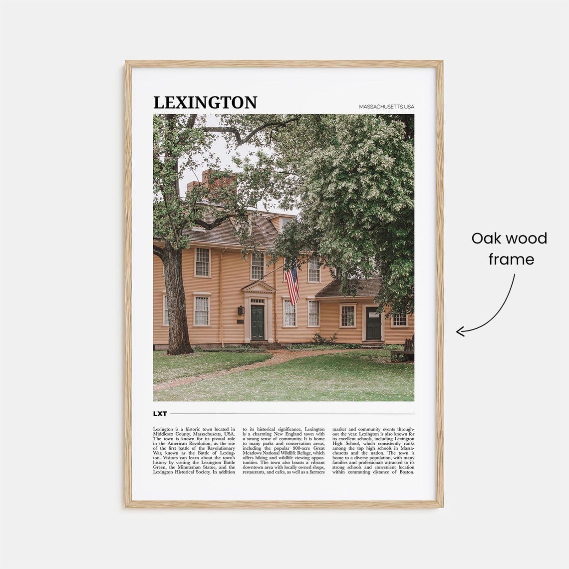 Lexington Travel Poster Massachusetts Lexington Wall Art Lexington Poster Print Lexington Photo Lexington Decor Massachusetts Usa - Image 3