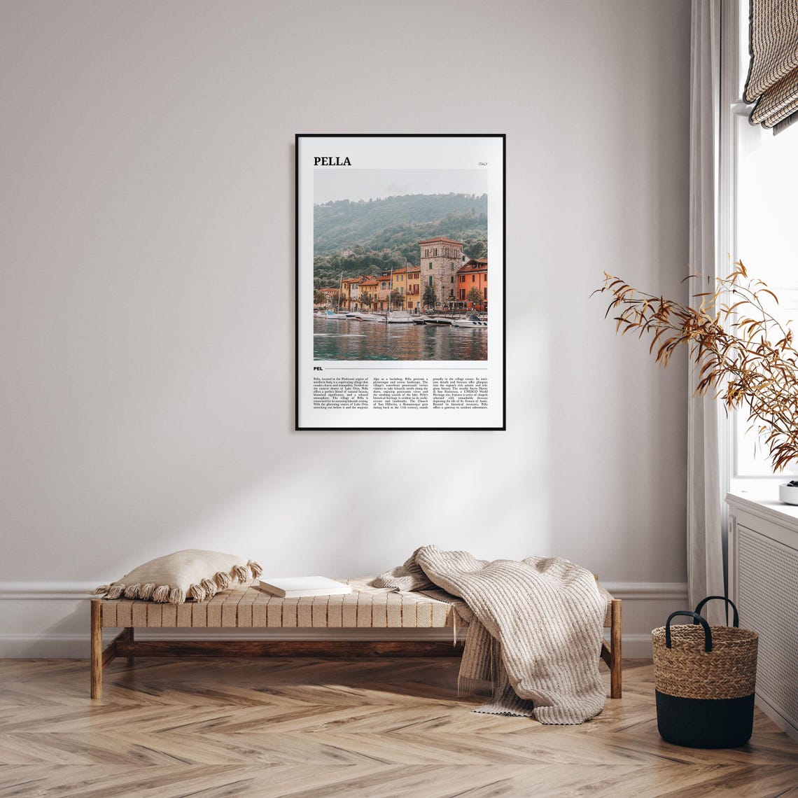 Pella Travel Poster Italy No 2 Pella Wall Art Pella Poster Print Pella Photo Pella Decor Italy - Image 4