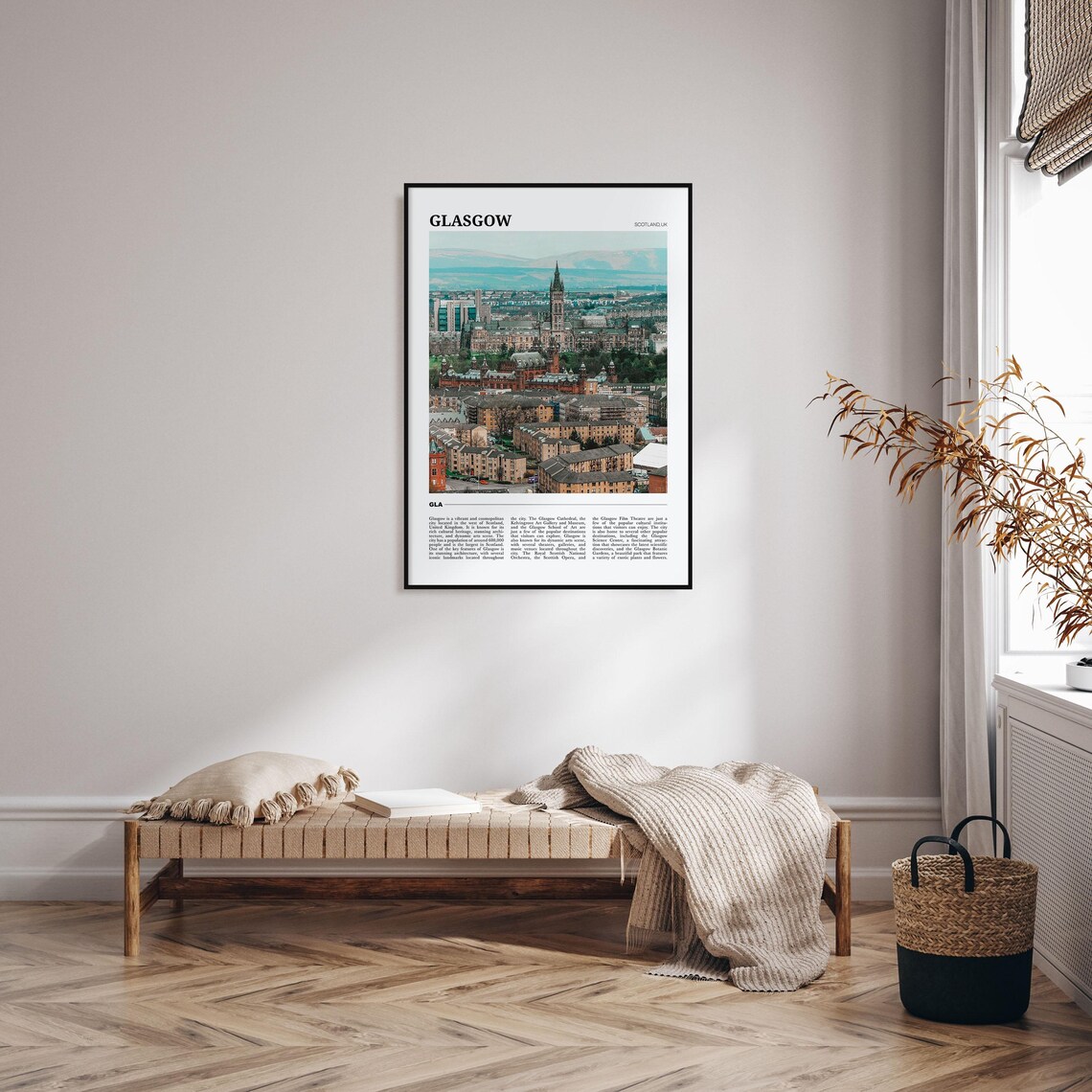 Glasgow Travel Poster, Scotland Travel Poster - Image 4