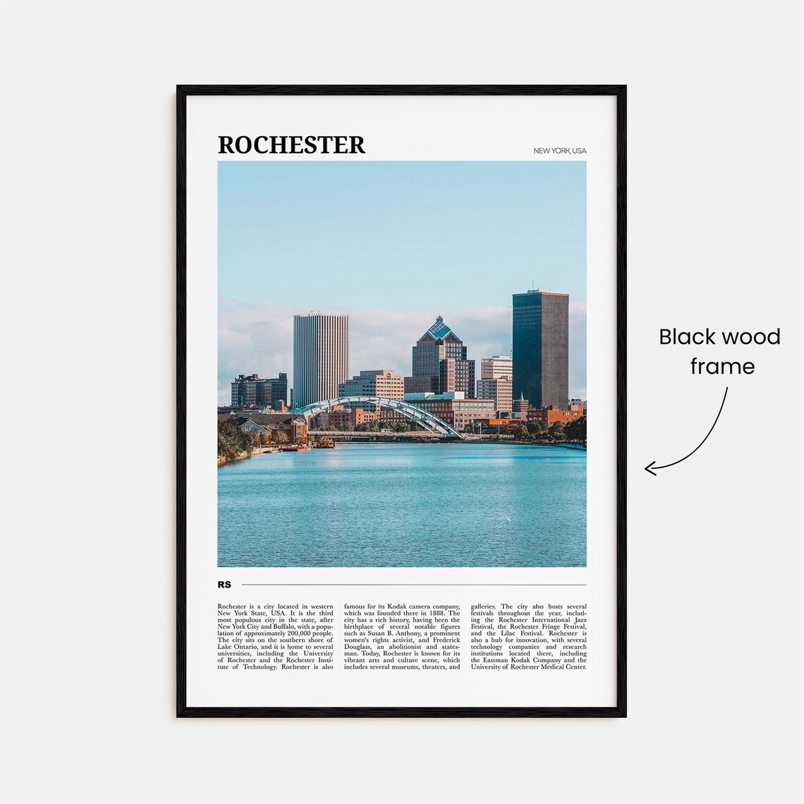 Rochester Travel Poster, New York Travel Poster - Image 2