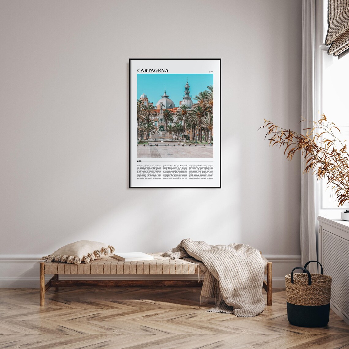 Cartagena Spain No 2 Travel Poster - Image 4