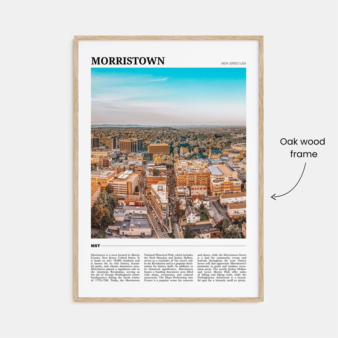 Morristown Travel Poster, New Jersey USA - Image 3