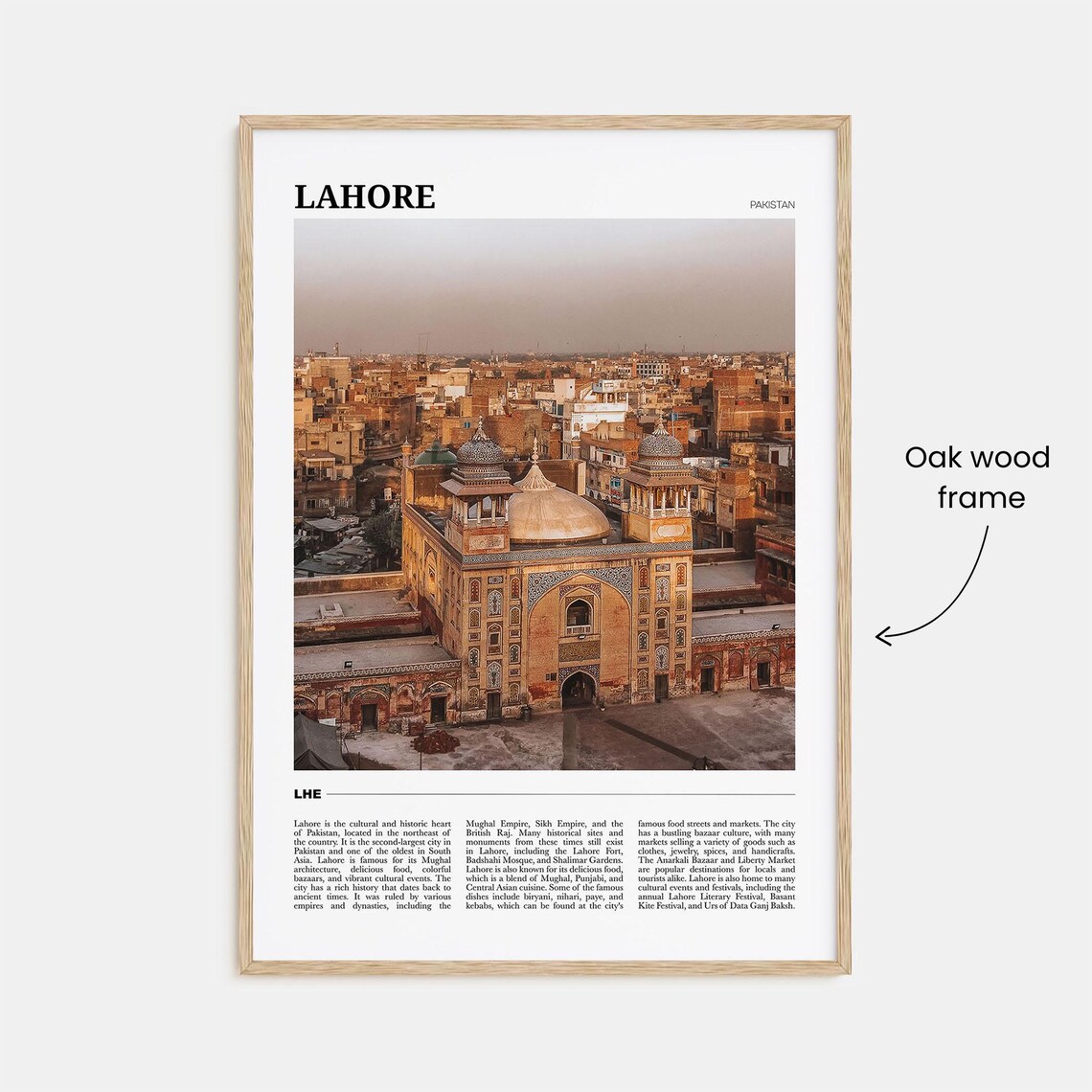 Lahore Photo Pakistan Poster Print - Image 3