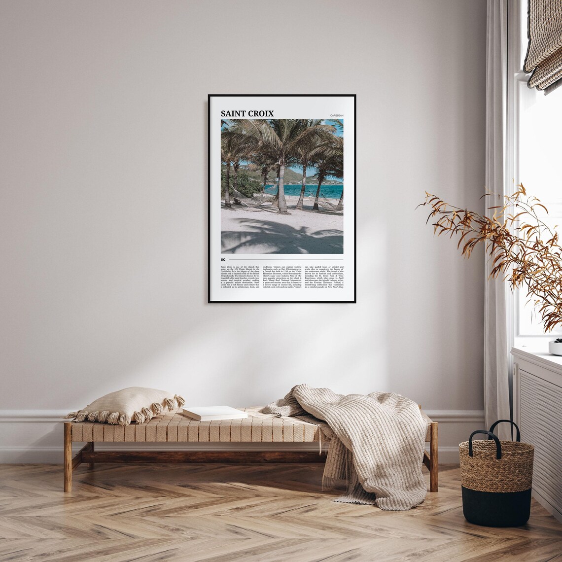 Saint Croix Travel Poster, Caribbean Wall Art Print - Image 4