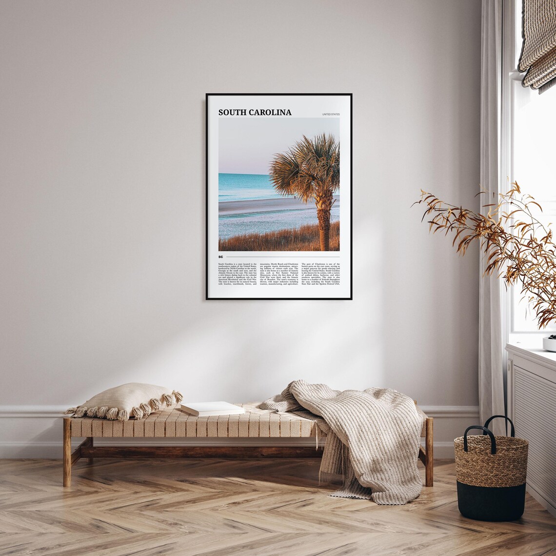 South Carolina Travel Poster No 2, Travel Poster - Image 4