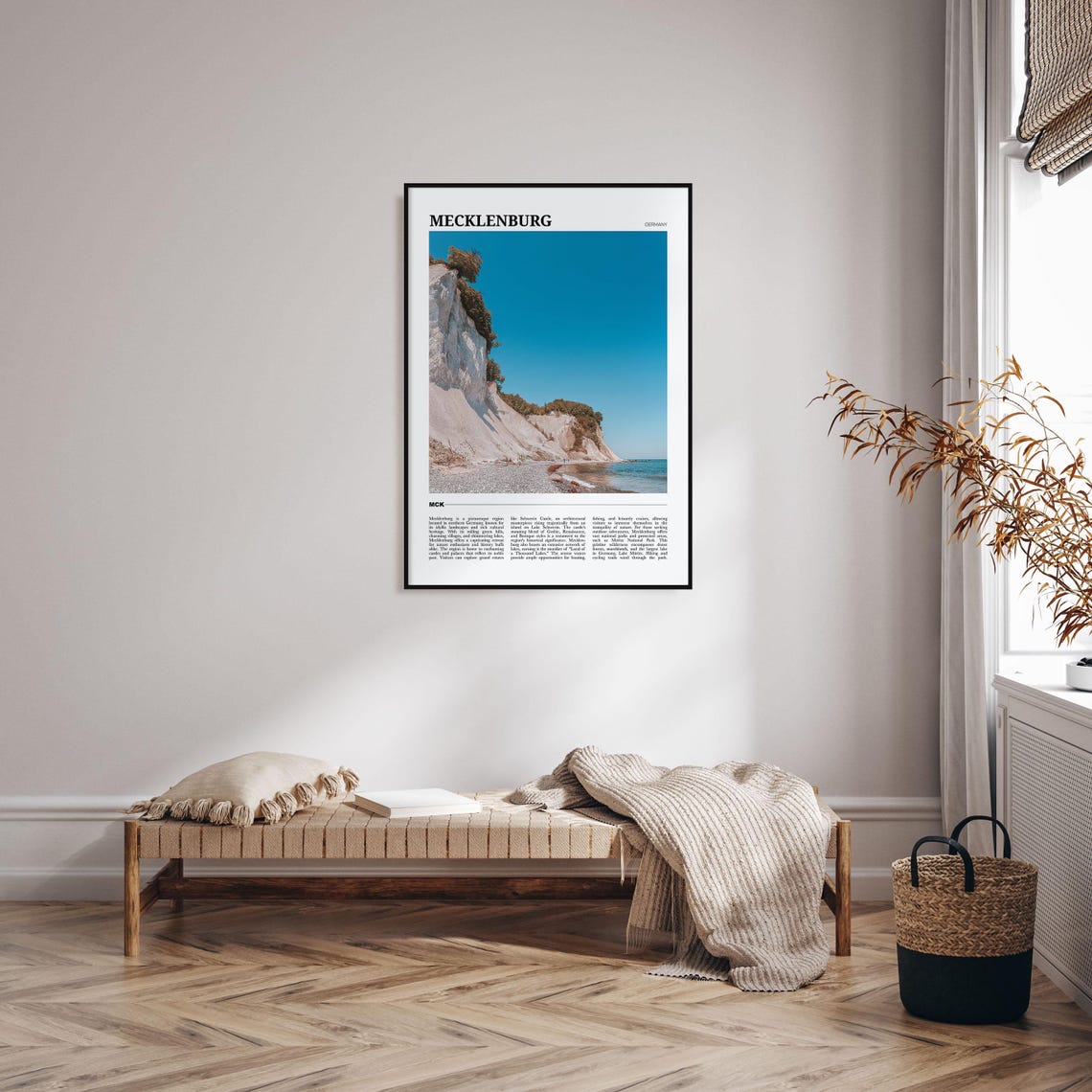 Mecklenburg Vorpommern Travel Poster Mecklenburg Wall Art Mecklenburg Poster Print Mecklenburg Photo Mecklenburg Decor - Image 4
