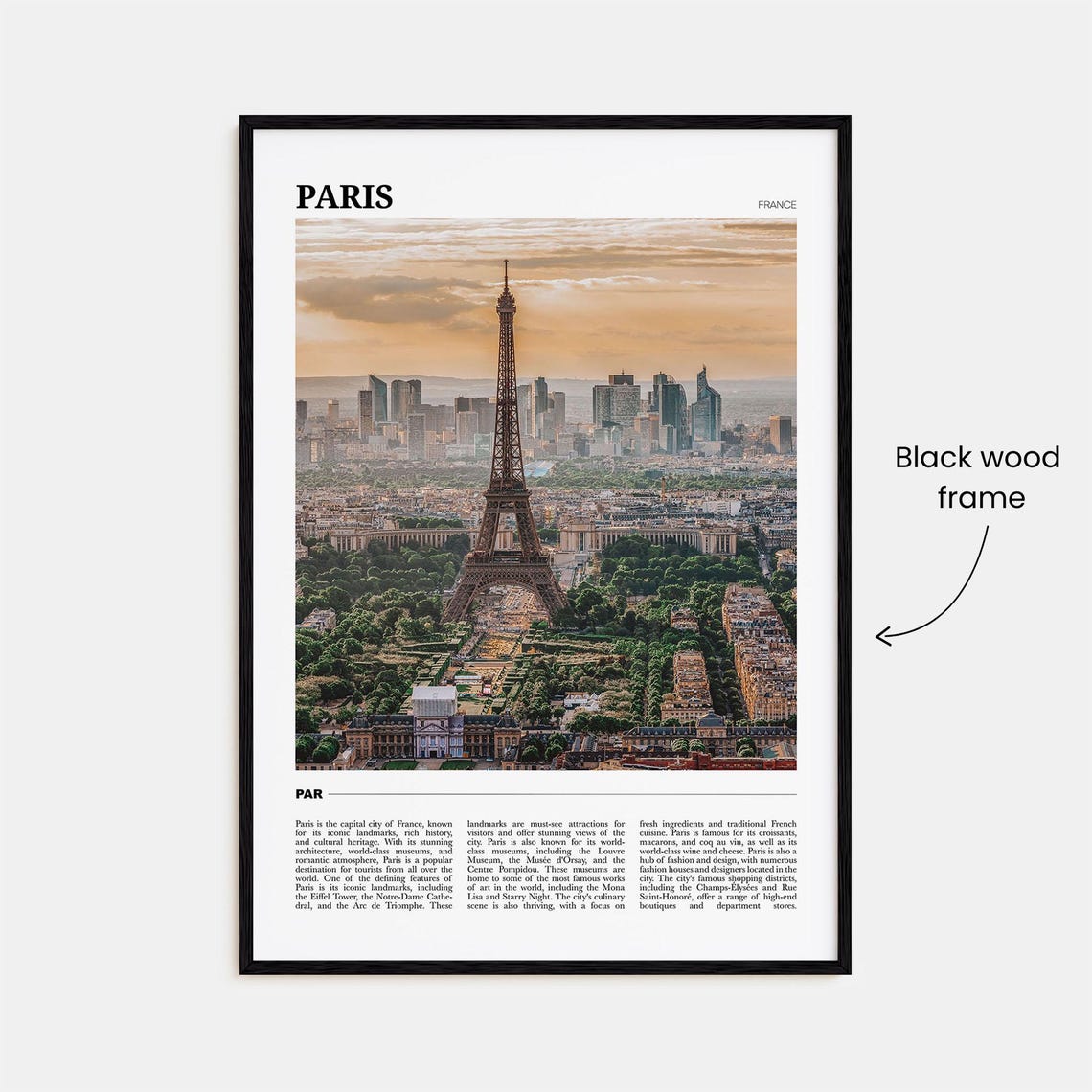 Paris Photo Travel Poster - Image 2