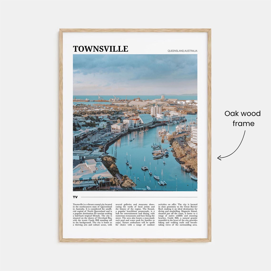 Townsville Travel Poster Townsville Wall Art Townsville Poster Print Townsville Photo Townsville Decor Queensland Australia - Image 3