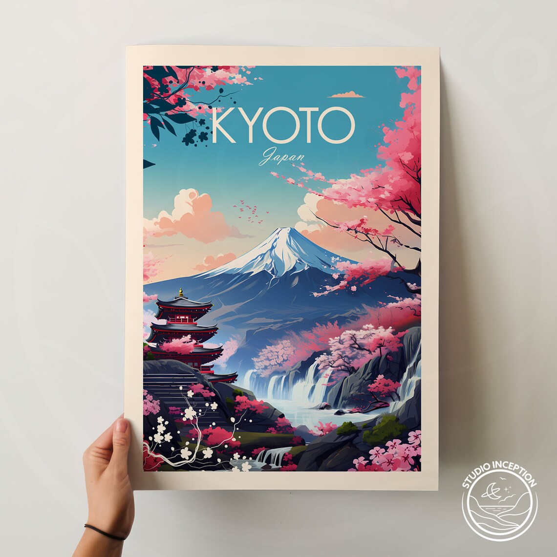 Kyoto Traditional Travel Poster, Japanese Art Print - Image 3